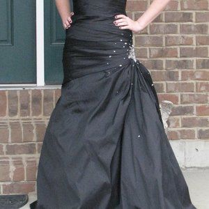 Formal Black Ball Gown - perfect for PROM